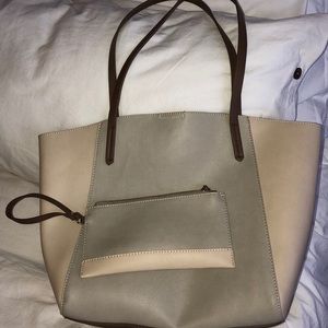 Colorblock tote
